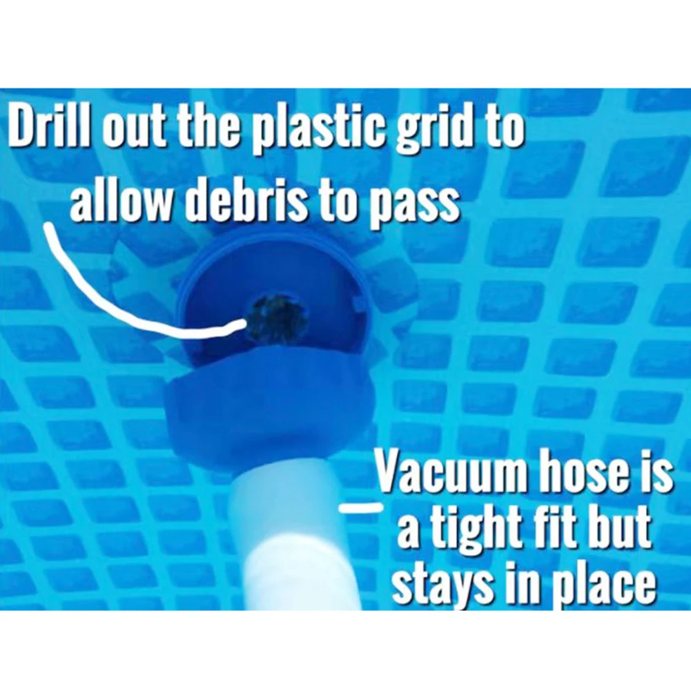 

For Intex Surface Skimmer Small Strainer Hose B Adaptor Replacement Parts Wall Mount Swimming Pool Vacuum Connector Plastic