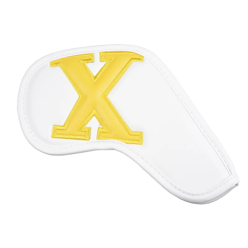 4-9ASPX Thickened PU Golf Club Head Protective Cover With Numbers For Easy Identification Scratch Resistant 10-Piece Set 4