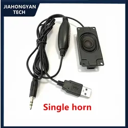 Compact Multi - Purpose Amplifier and Speaker for Versatile Audio Enhancement (Single horn)