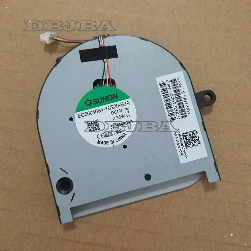 

Новый вентилятор для HP ENVY 17m-cg TPN-C146 EG50040S1-1C220-S9A DC28000QNS0