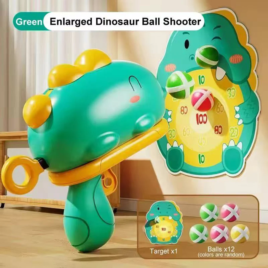 Dinosaurus klittenbal dartbord spel voor kinderen_voghion.com