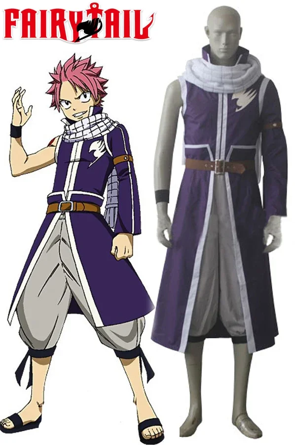 

Костюм для косплея из аниме команда Fairy Tail A Natsu Dragneel на заказ