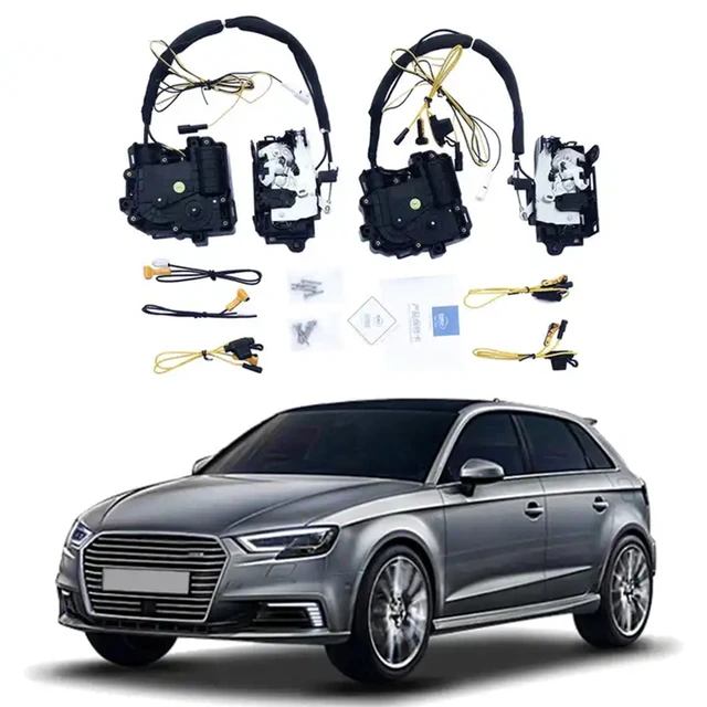 Accessories Automatic Close Electric Car Doors Kit For Audi A1 A3 A4 A5 A7 A8 2008-2021 -