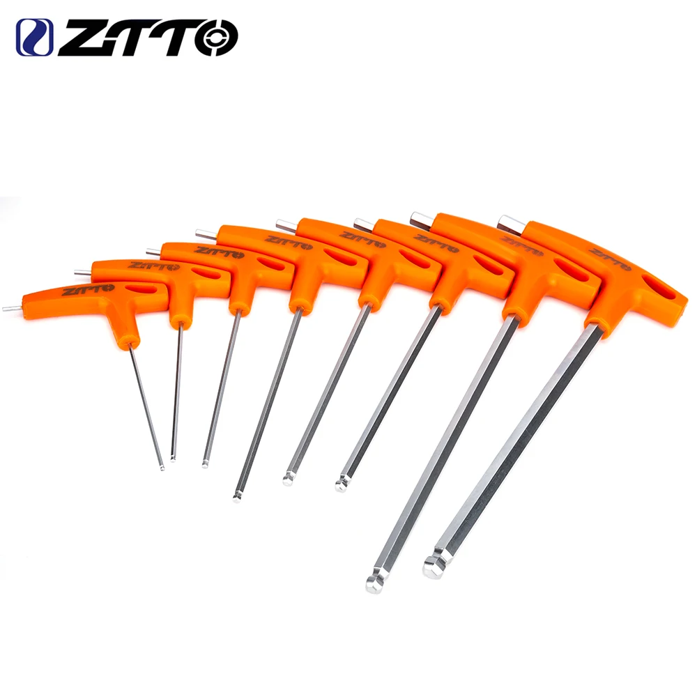 ZTTO Bicycle Allen Key 4mm 5mm 6mm Screw Wrench Long Arm Hex