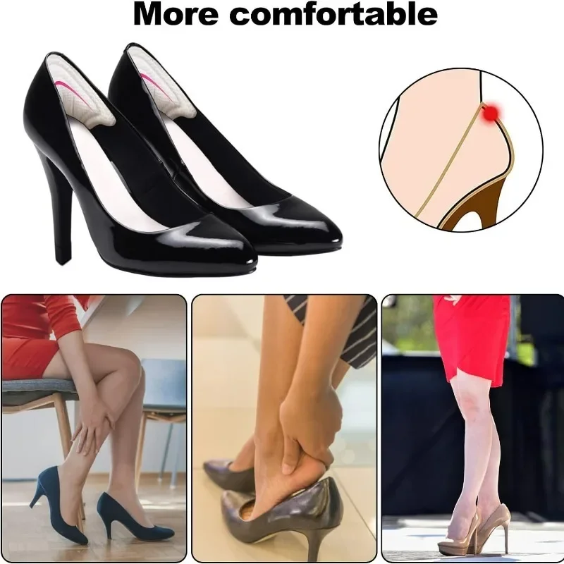 Insoles Patch Heel Pads for Sport Shoe Adjustable Size Feet Pad Pain Relief Cushion Insert Insole Heel Protector Sticker 2/24pcs shoe insoles heel patch insole shoe repair patches heel protector pads heel insoles shoe repair stickers heel protector patches shoe stickers shoe anti slip stickers