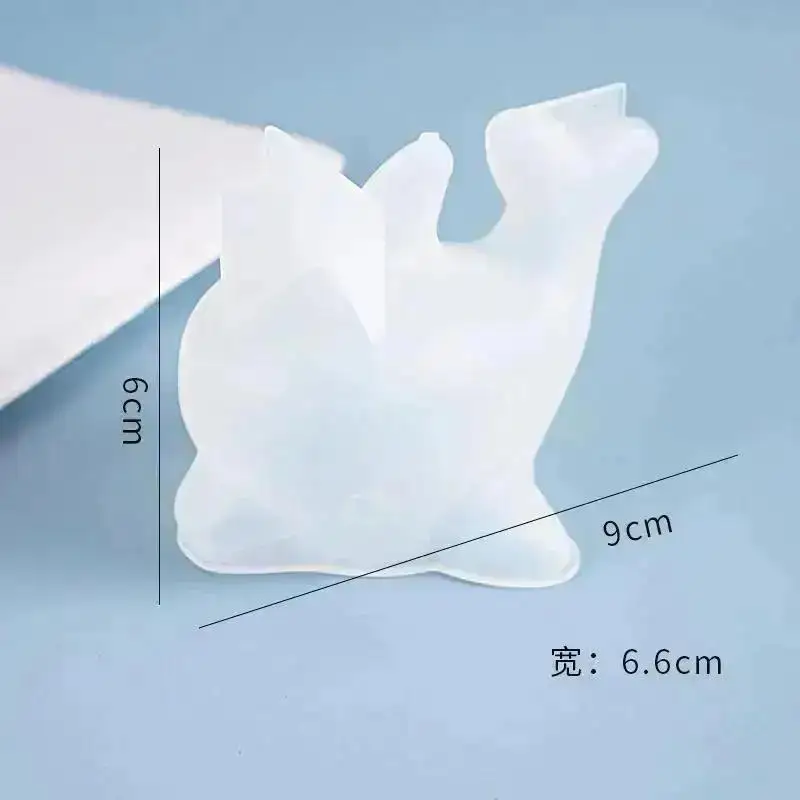 Animals Ornament Decorative Silicone Mold For Resin Jewelry Making Tools DIY Crystal Epoxy Mold 3D Dolphin Cartoon Cute