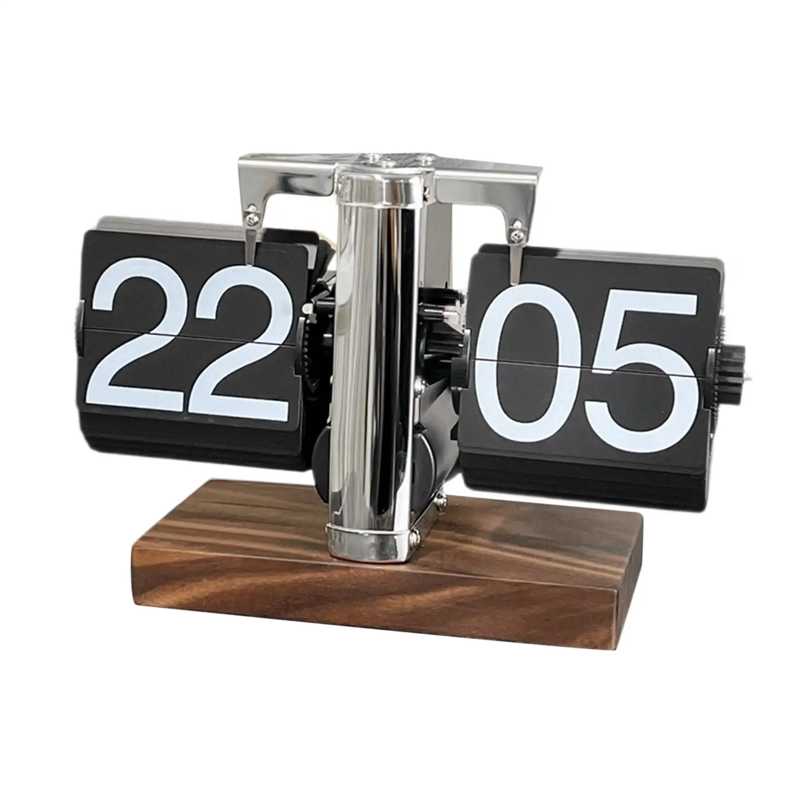 Flipping Clock Retro Desk Clock Flip Desk Clock Retro Mechanical Flip Clock for Bedroom Desktop Living Room flipping clock retro desk clock