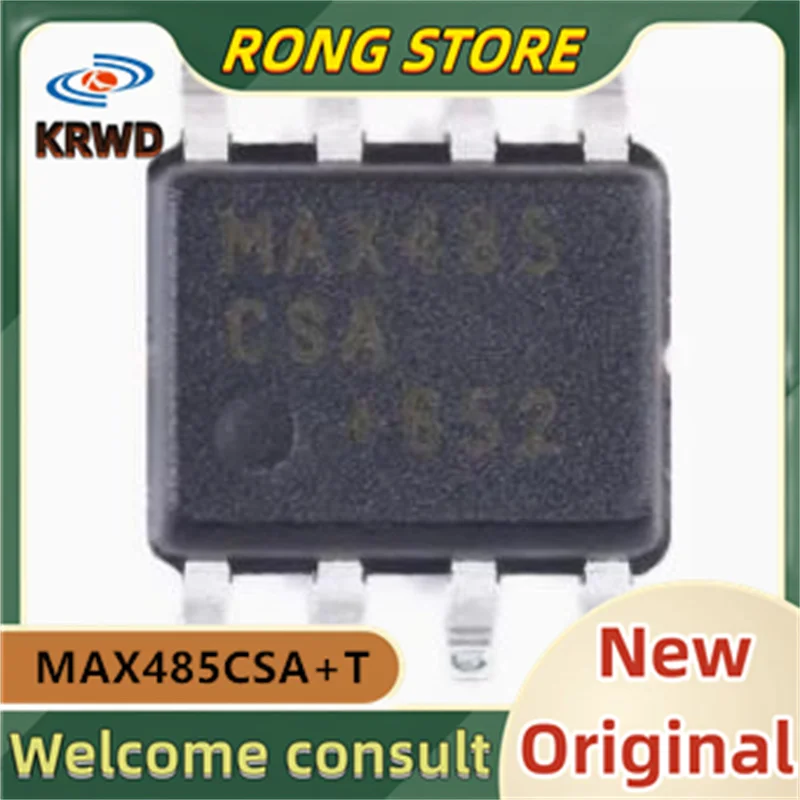 

(10 шт.) MAX485 Новый и оригинальный чип IC MAX485CSA + T MAX485CSA SOP-8