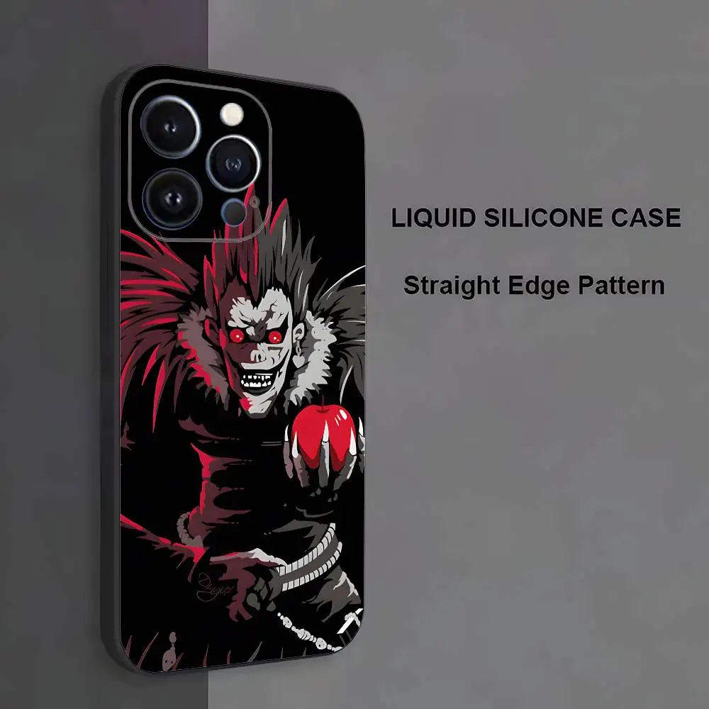 Ryuk Death Note Soft Silicone Black Phone Case