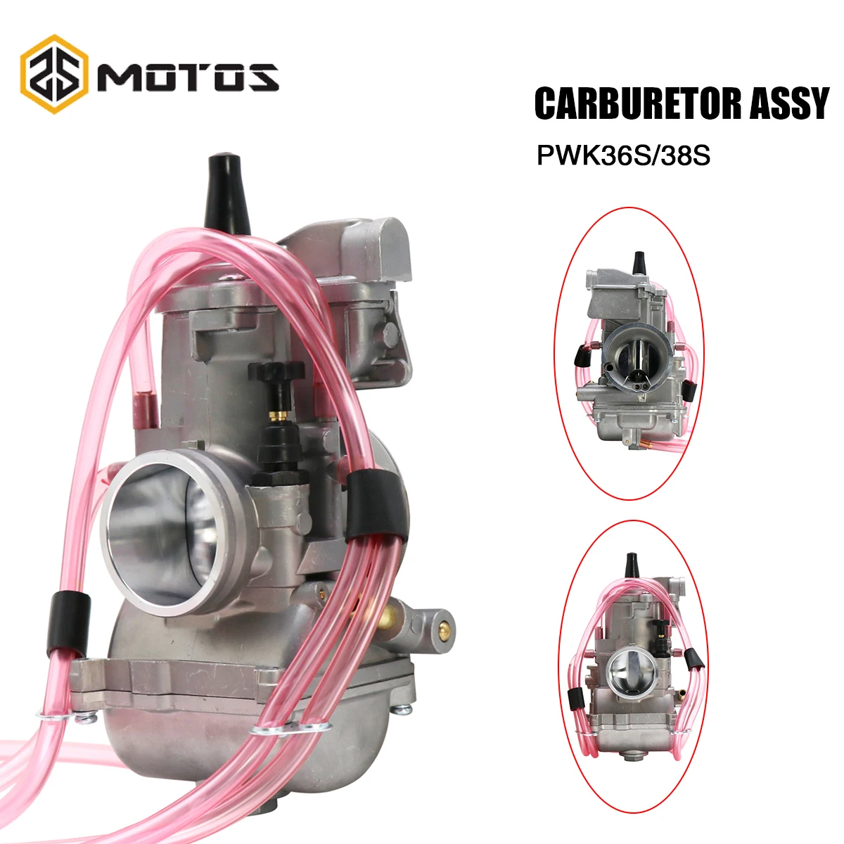

ZS MOTOS Motorcycle Carburetor PWK36S PWK38S Air Striker Carb Carburetor 250exc TE250 SX125 YZ125 KX125 YZ250 PWK Keih Carb