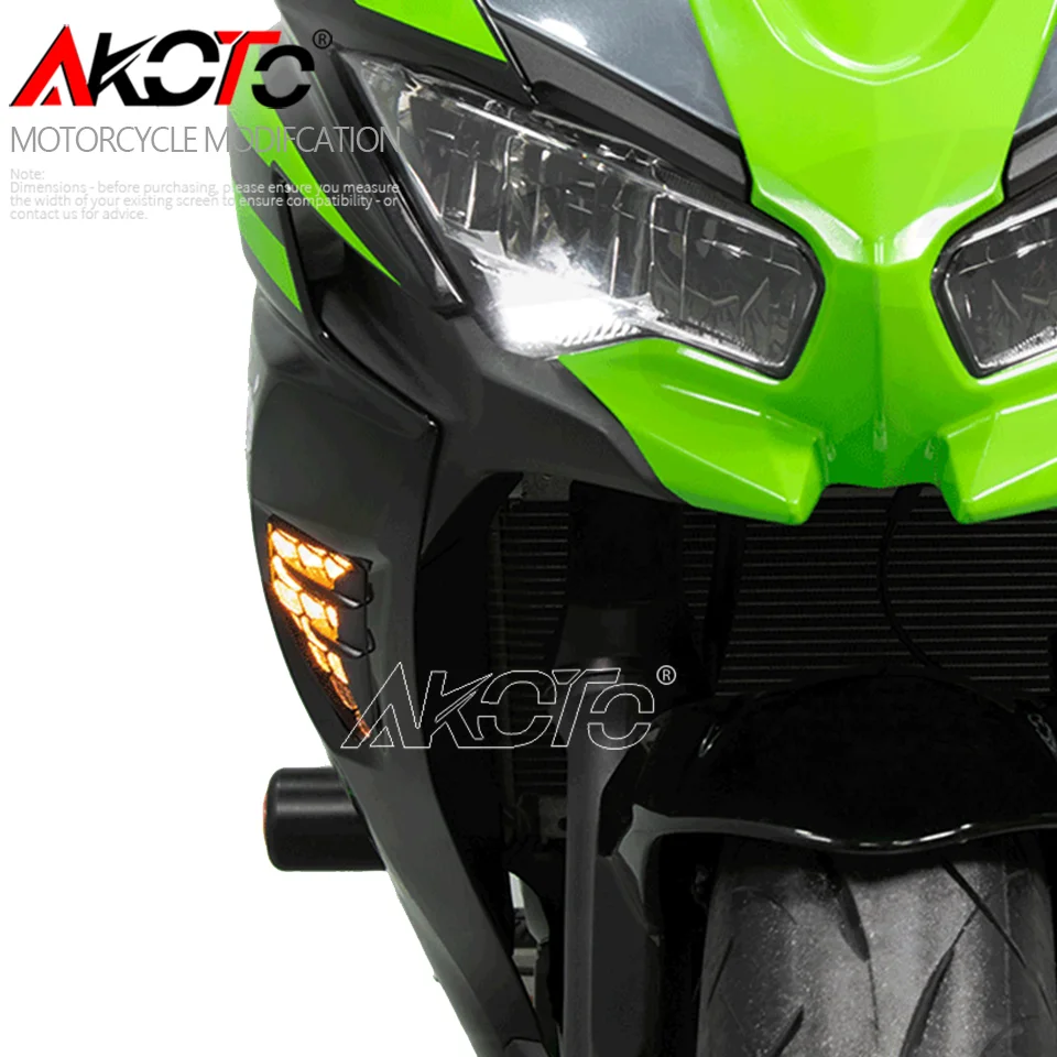 フィックスライト 2025+ New Front Turn Signals Light Turning Lamp For Kawasaki ZX