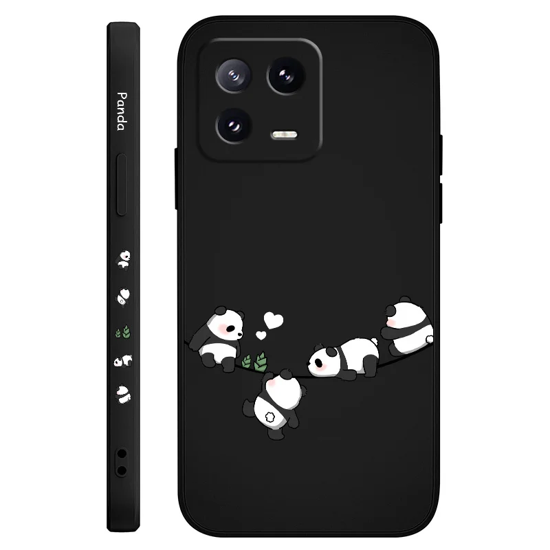Baby Panda Liquid Silicone Phone Case Cover