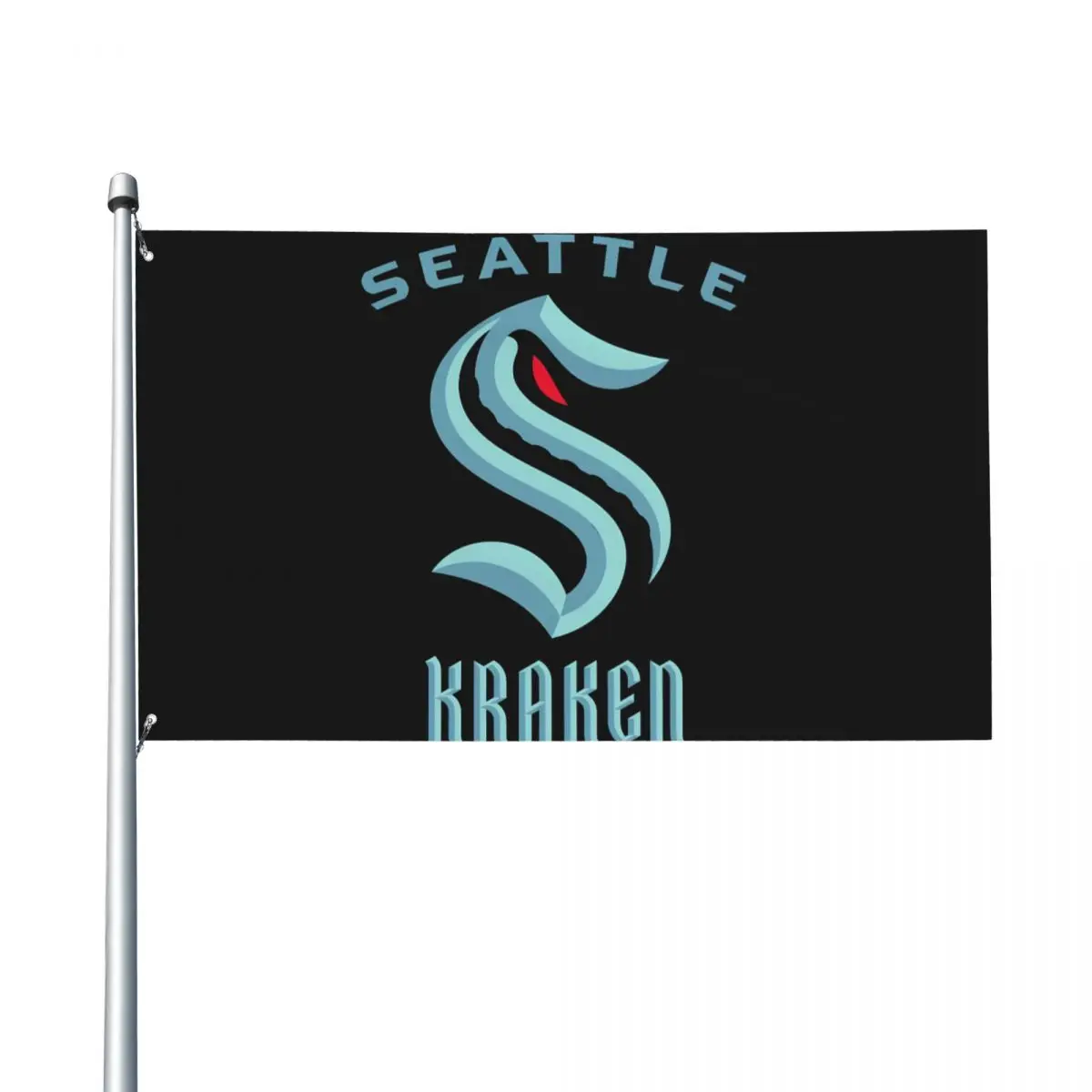 Seattle Kraken Hockey Jersey Pride Flag Banner Regalo Stampato Home Outdoor Francese Bisessuale Palestina Spedizione Gratuita