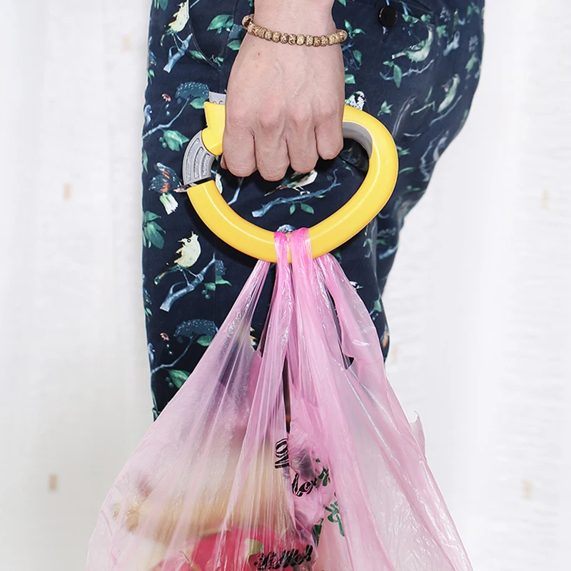 Grocery Bag Carrier Use as a Hands Free Grocery Bag Carrying Handle, Plastic Holder, Sports Gear Carrier