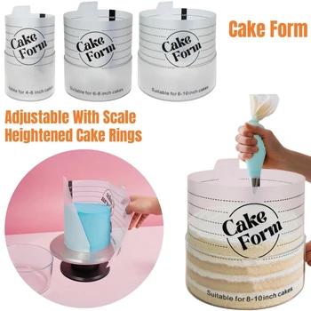 Adjustable Round Cake Ring Mold 6–10 Inches 1