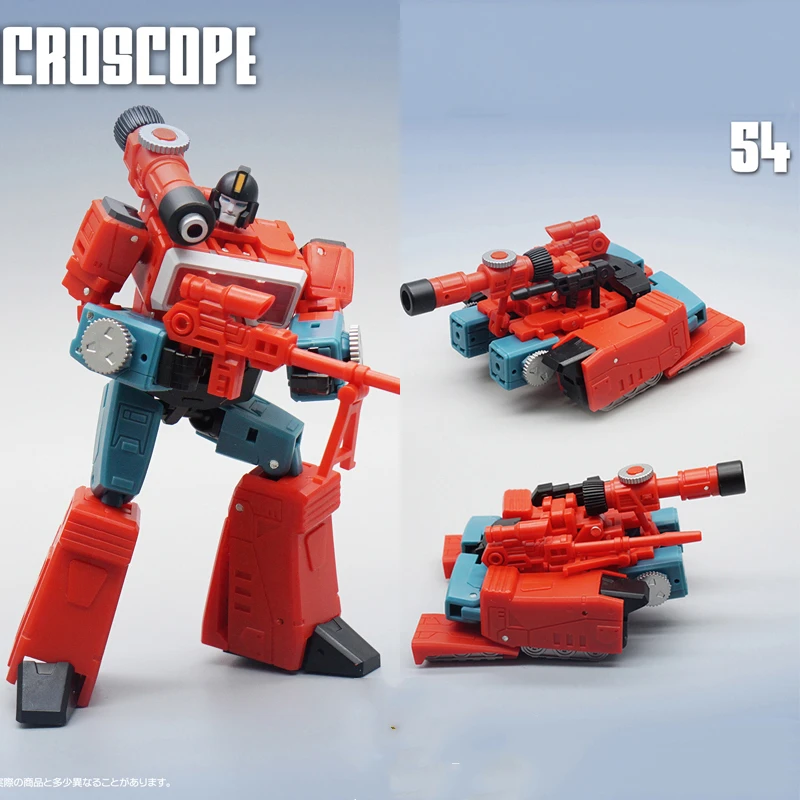 

Transformation MFT MF-54 MF54 Microscope G1 Series Perceptor Small Scale Pocket War Pioneer Action Figure Robot Toys
