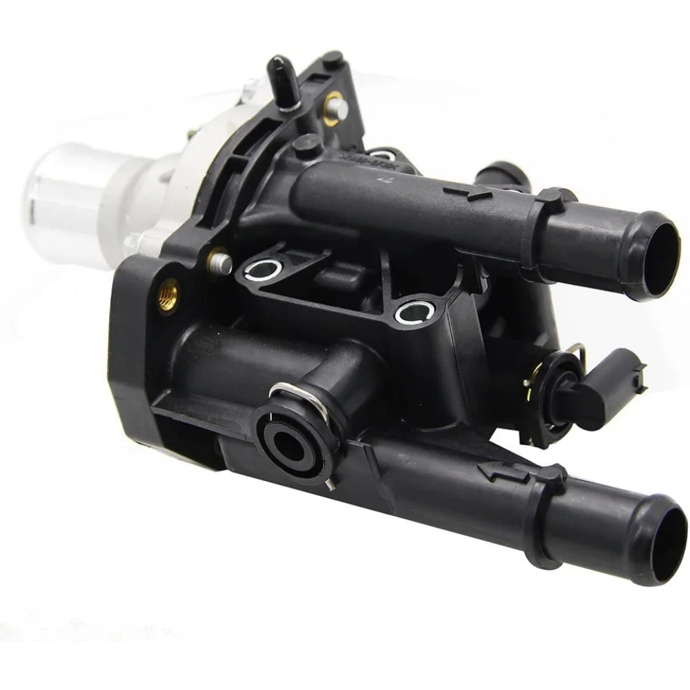 Thermostat housing with gasket & sensor for 2011-Chevy Cruze, 2012-Chevy Sonic, 2013-Trax 25192228 25199824