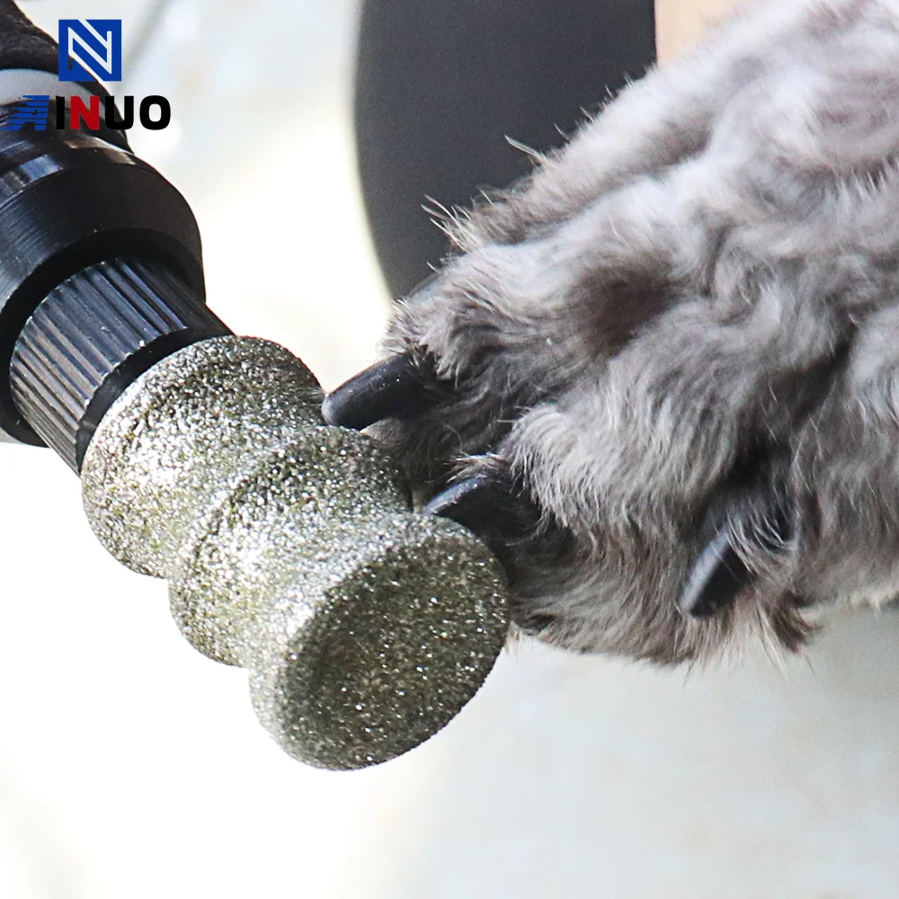 Dogs Electric Nail Polisher Wheel Replacement Grinding Head Pet Nail Grinder Head Trimmer Clipper Pet Cleaning Tool