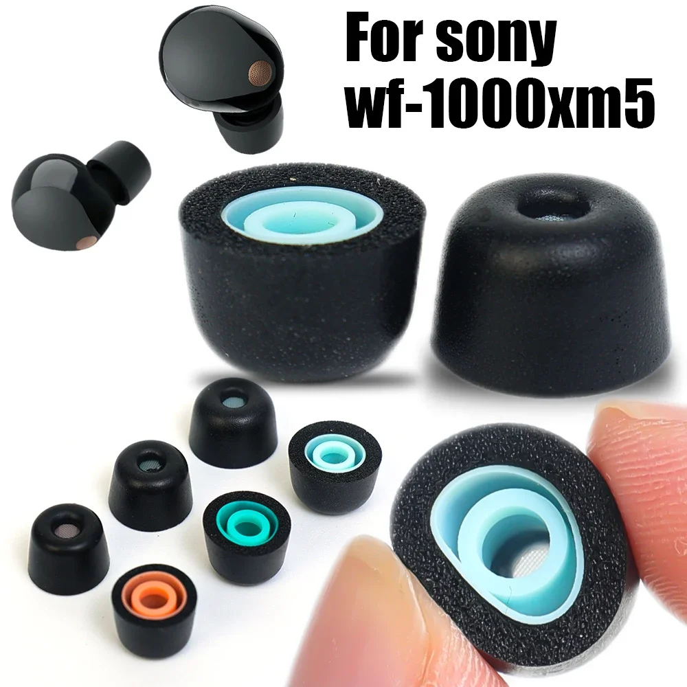 S/M/L ワイヤレスイヤホンイヤーチップ Sony ソニー WF-1000XM5