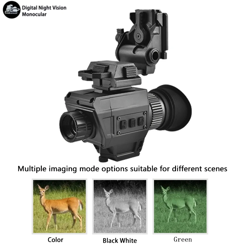 ZIYOUHU NVG13 야간 투시경 다중 이미징 모드 초대형 시야각 비주얼 카메라 헤드 마운트 야간 단안경