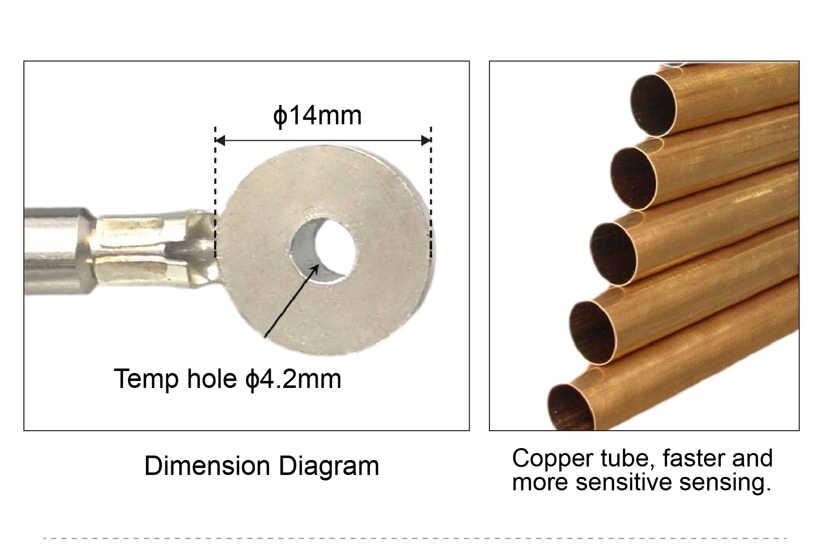 WRNT-RLD K/J Type Button-Type Thermocouple Probe 0-800°C Mold Temperature Sensor