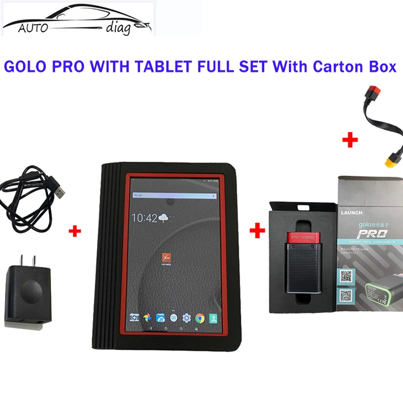Golo Pro 4.0 Con Launch X431 Tablet Pk Thinkcar Pro Thinkdiag 2 Dbscar Easydiag Connettore Bluetooth Scanner Obd2 Per D-Iagzone