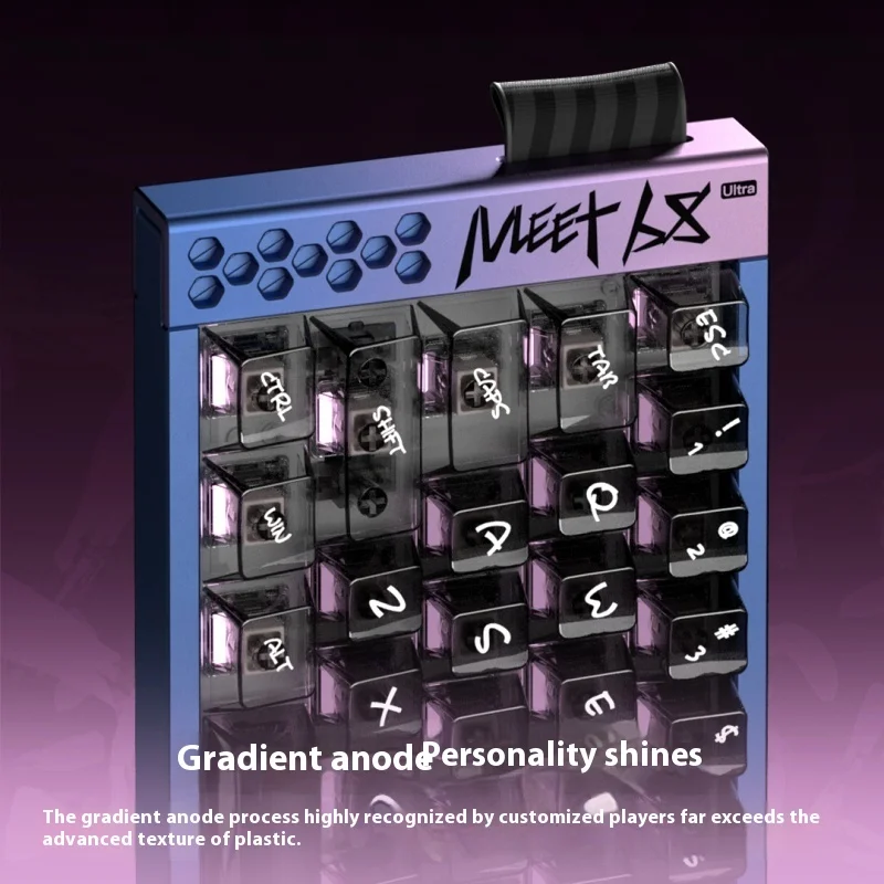 Mikit Meet68 ウルトラ磁気スイッチキーボード有線メカニカル