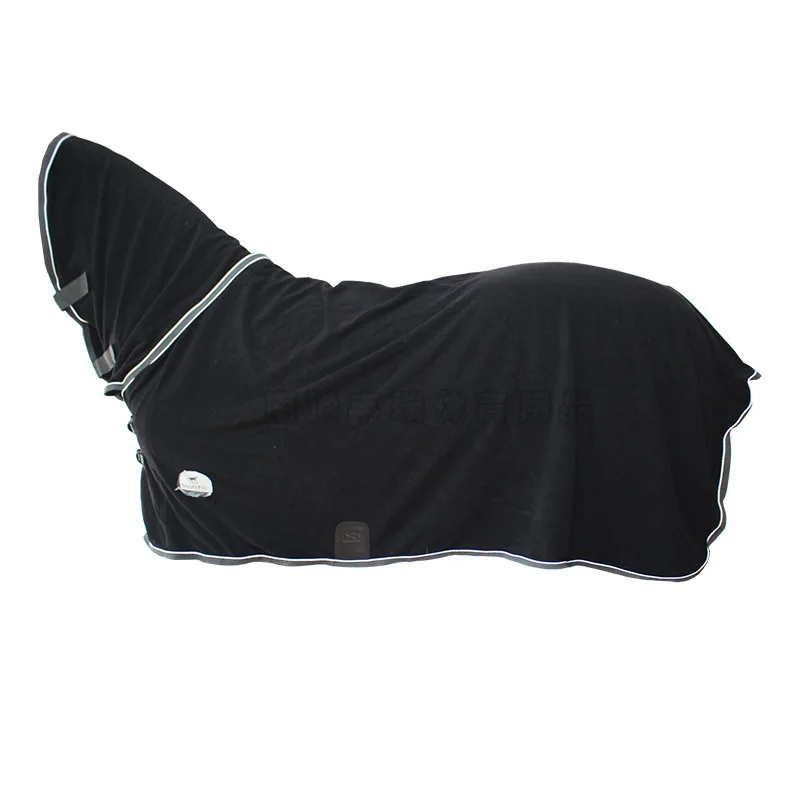 Winter Equestrian Outdoor Sports Sweat-Absorbing Thick Wool Windproof Horse Fleece Rug