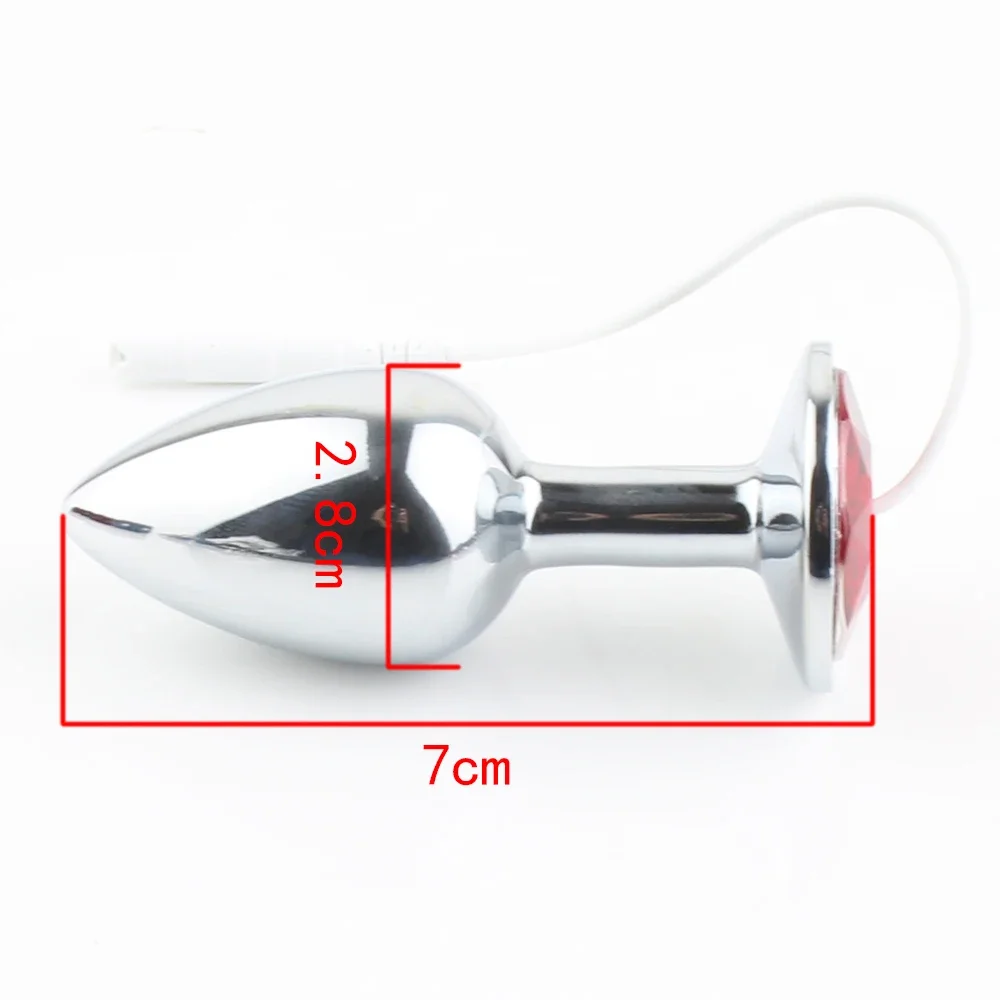 Electro Penis Stimulator Ring Anal Vibrators Sex Toys For Men Electric Shock Medical Themed Urethral Plug