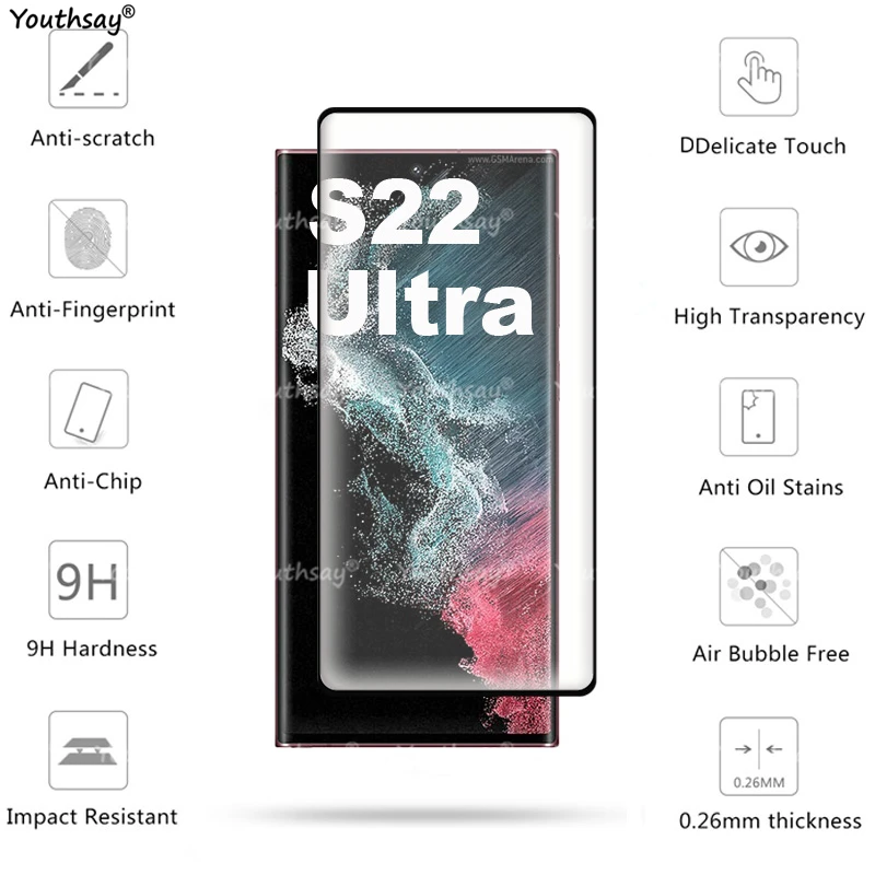 3D Curved Tempered Glass Screen Protector - Premium Protection Film