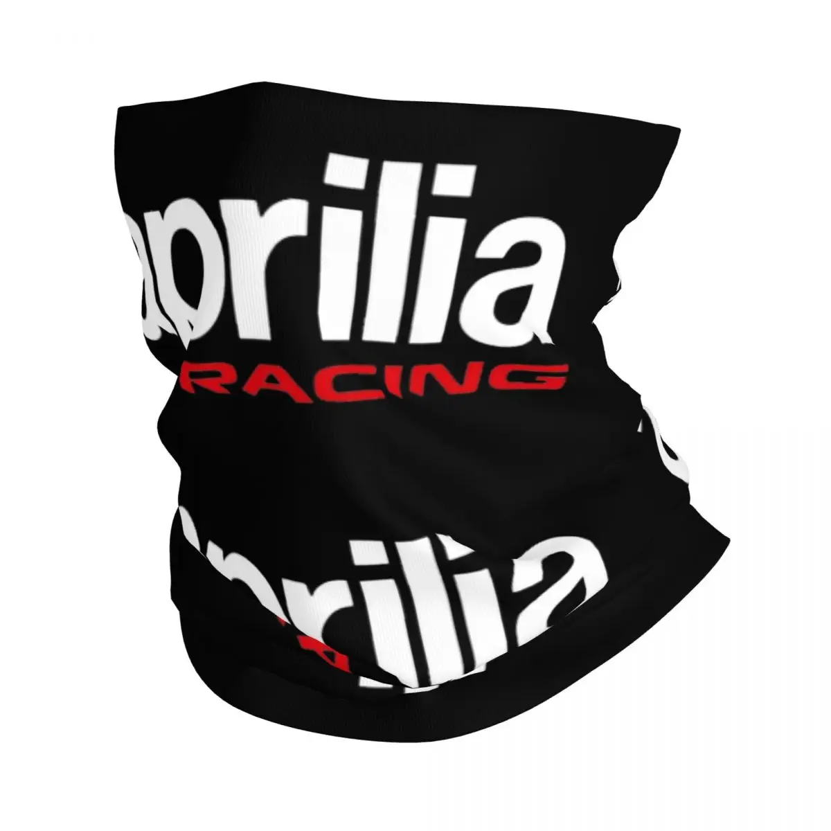 

Aprilia Racing Motocross Bandana Neck Gaiter Motorcycle Wrap Scarf Multifunctional Balaclava Cycling Unisex Adult Washable