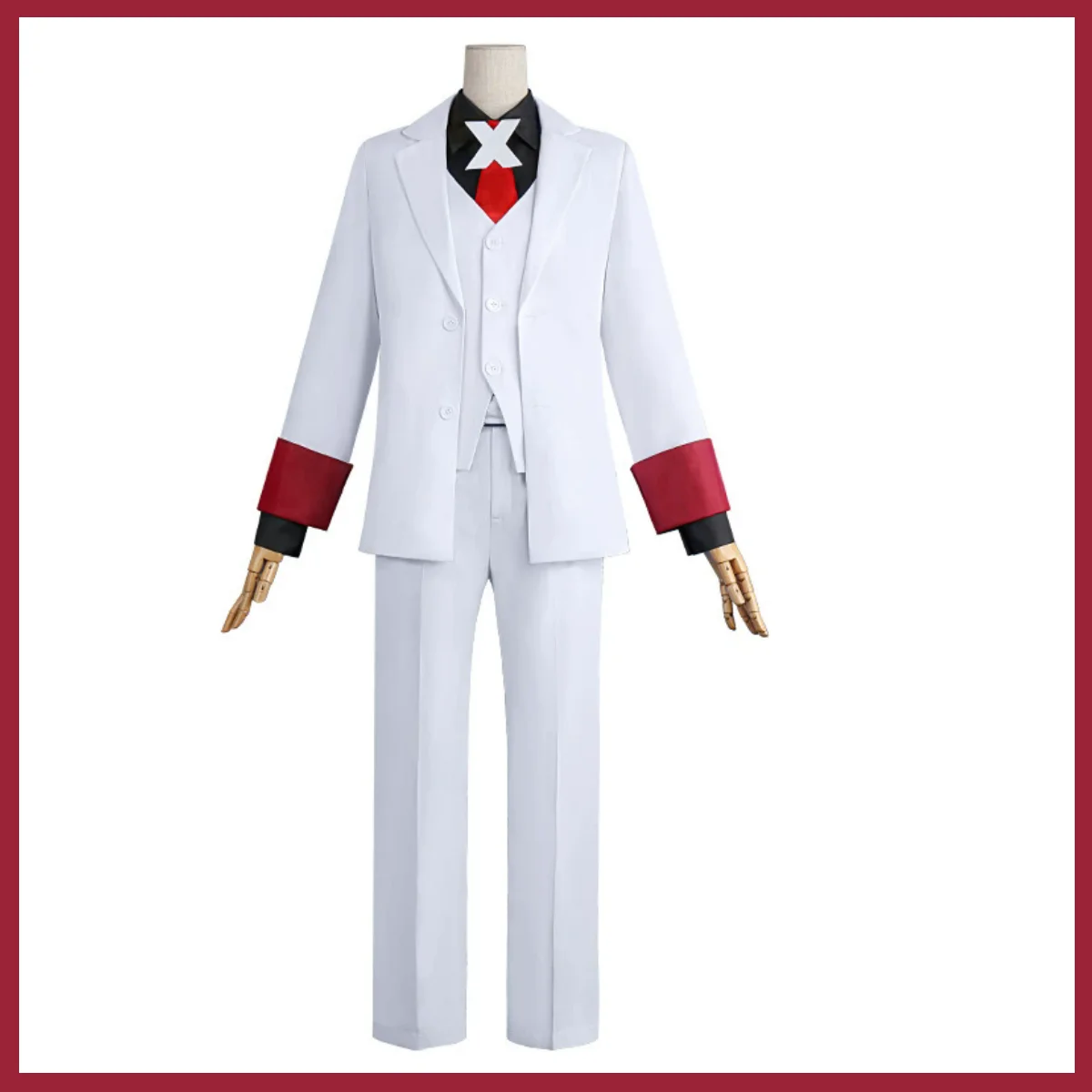 To Be Hero X Nice White Suit Cosplay Costume for Men