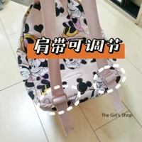Disney Minnie New Original Fashion Girls Backpack High Quality Large Capacity Cute Children's School Bag Luxury Brand Backpack 6