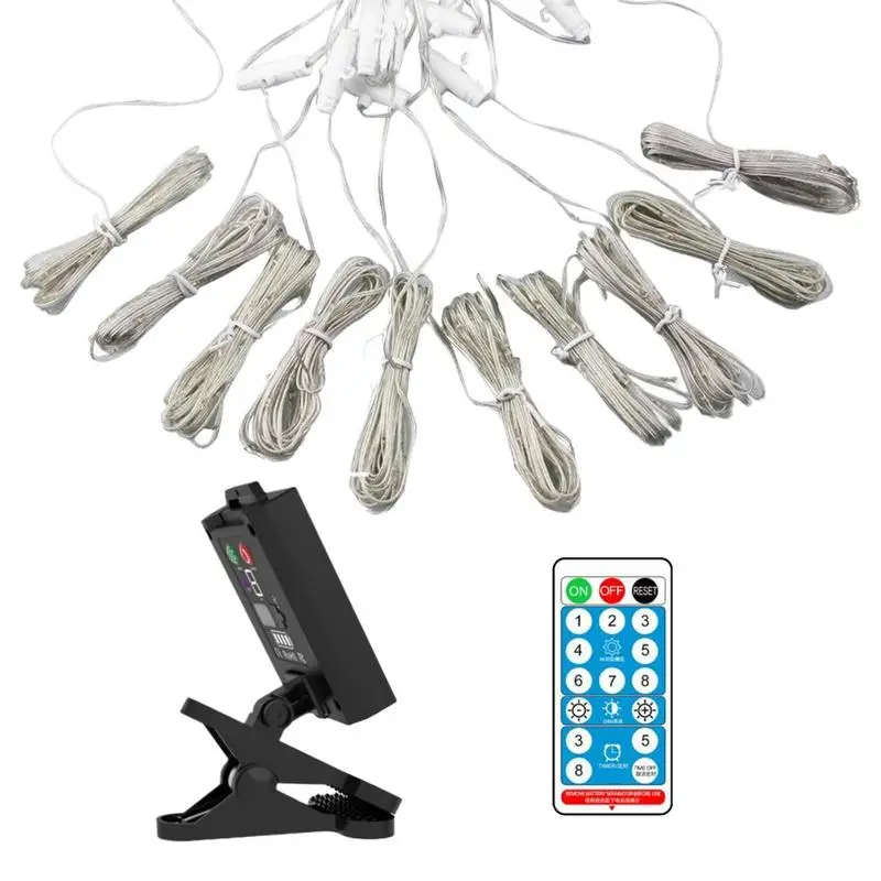 

Umbrella Lights Solar Powered Umbrella Light Patio String Light Timed Remote Control Waterproof Solar Powered Patio Umbrella