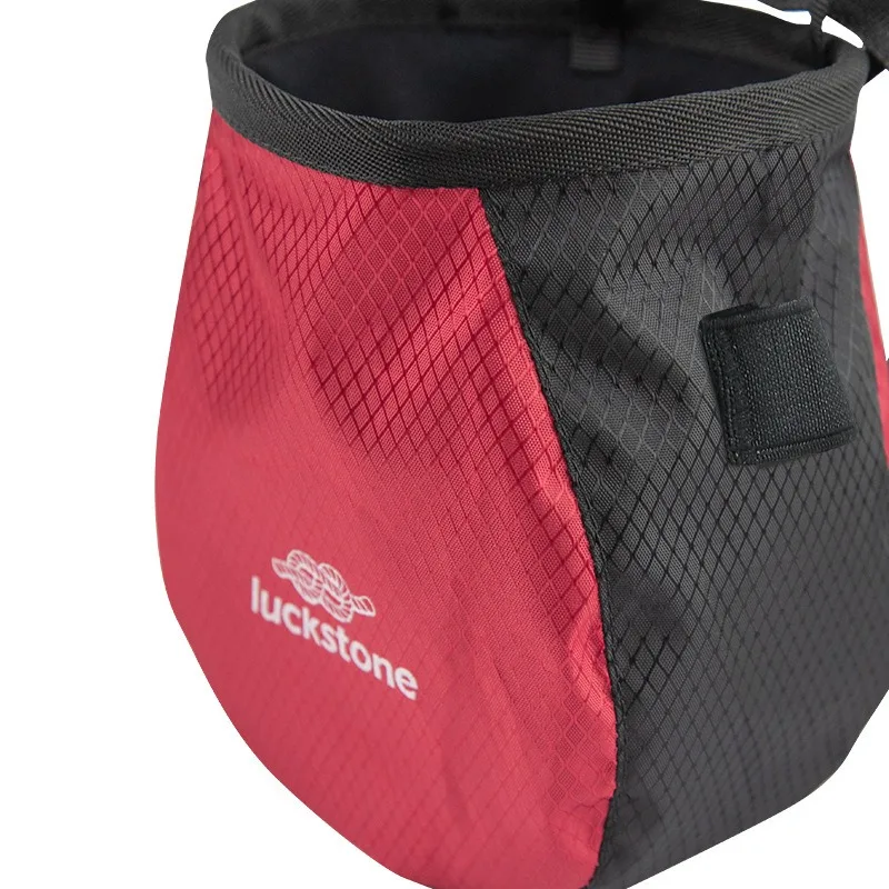 1p Outdoor Rock Climbing Magnesium Powder Waist Bag Single Parallel Bars Fitness Travel Cycling Weightlifting Storage Camping CN 4