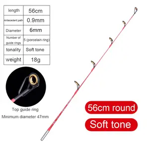 Winter Portable Ice Fishing Rod Carbon Rod Replacement Tip 25cm 30cm 35cm  55cm Fishing Raft Stick Tip Fishing Hard Rod Tackle - Fishing Rods -  AliExpress