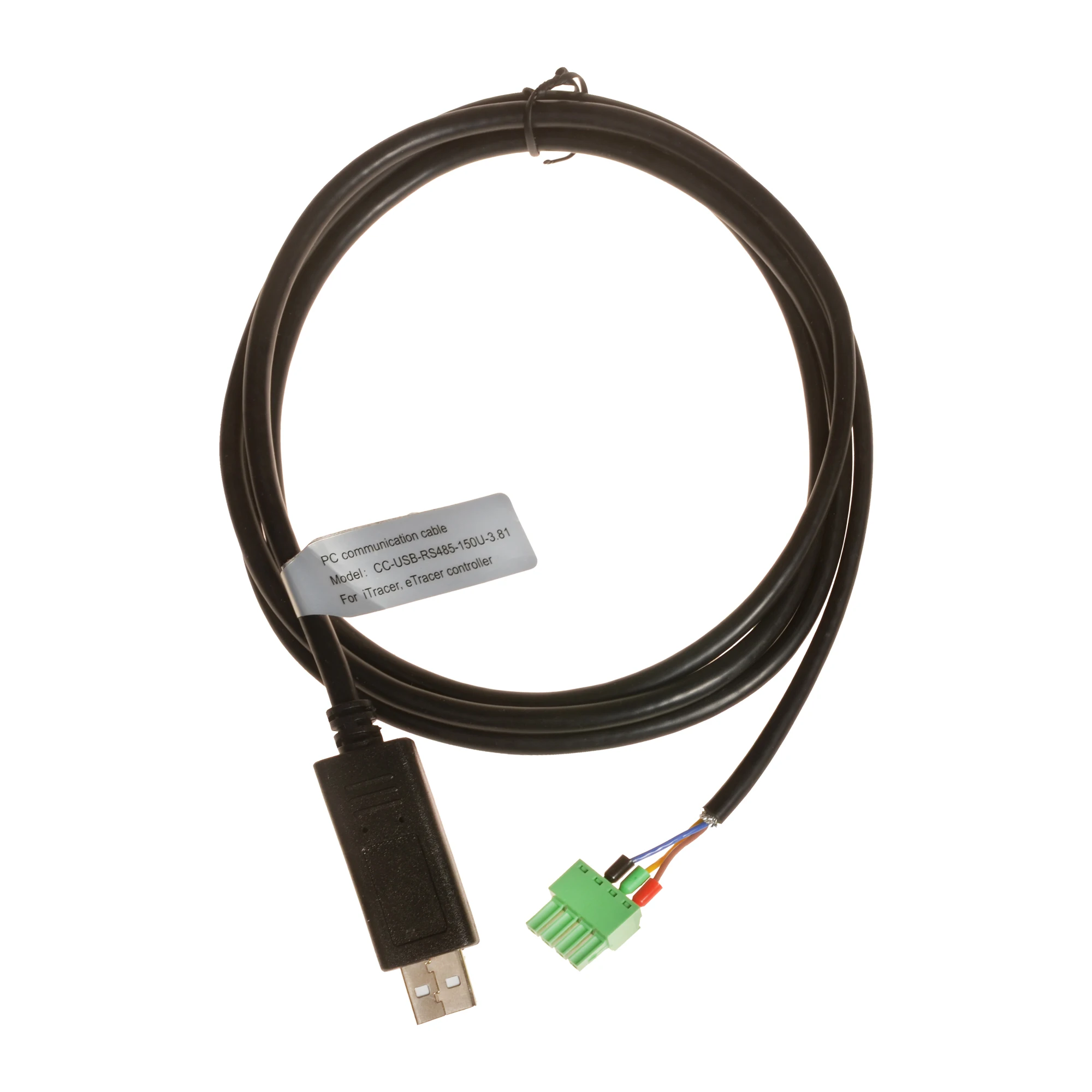 epever usb ao cabo do conversor rs485 cc usb rs485 150u 381 01