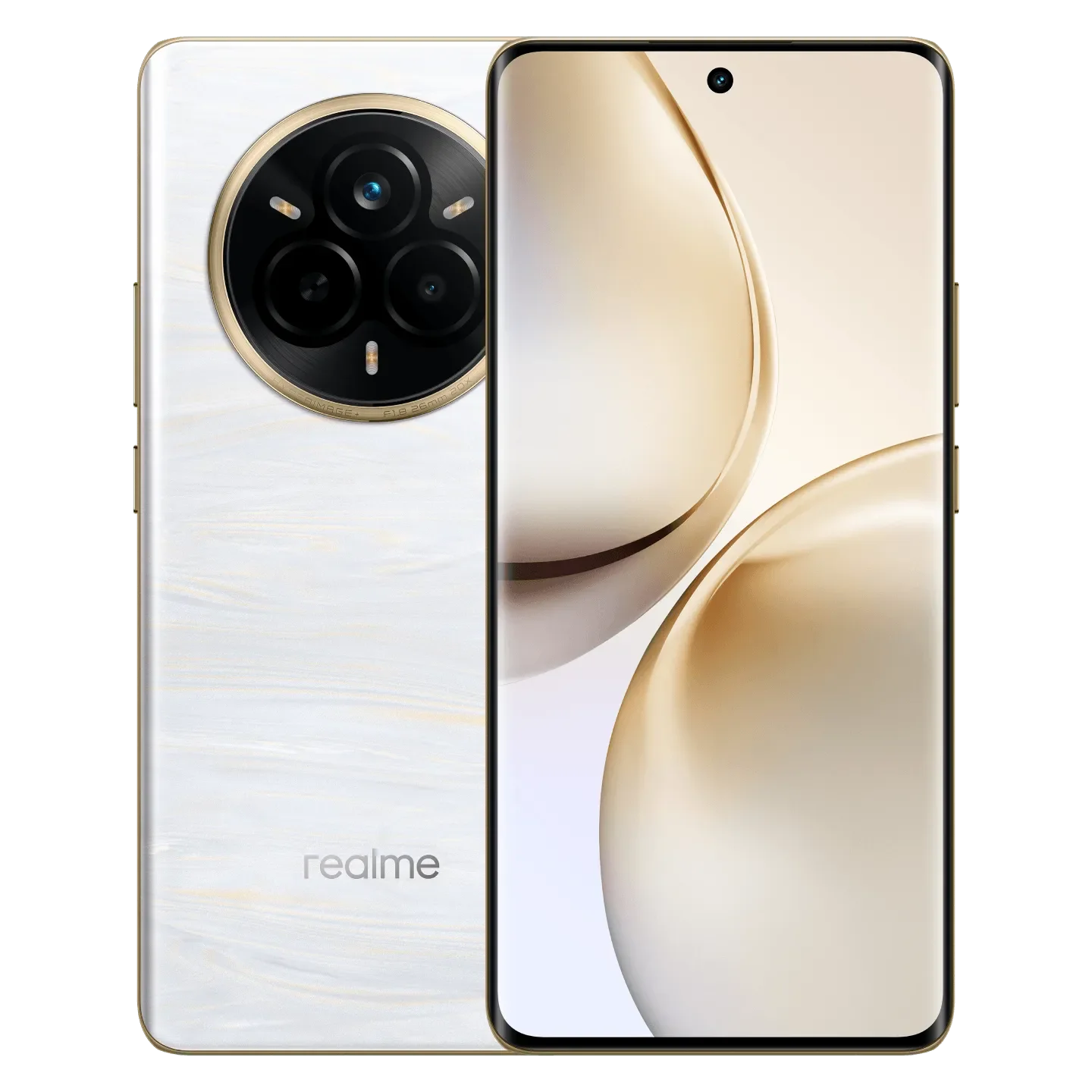 Realme 14 Pro 5g Smartphones Mobile Phones Android 15 / Sony OIS camera / IP69 6000mAh Battery / White Gold