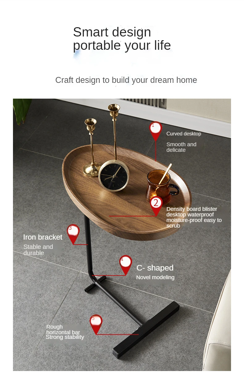 Nordic Modern Morocco And Simplicity Corner Table Living Room Home Sofa Side Table Hotel Homestay Bedside Side Table Wholesale