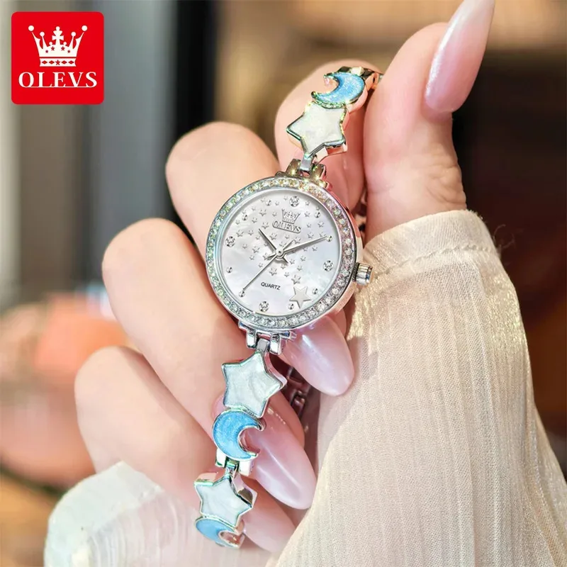 Relojes Mujer Reloj de Cuarzo Resistente al Agua 30M Pulsera de Acero Inoxidable Reloj de Mano de Lujo para Mujer Nuevo Reloj Mujer_voghion.com