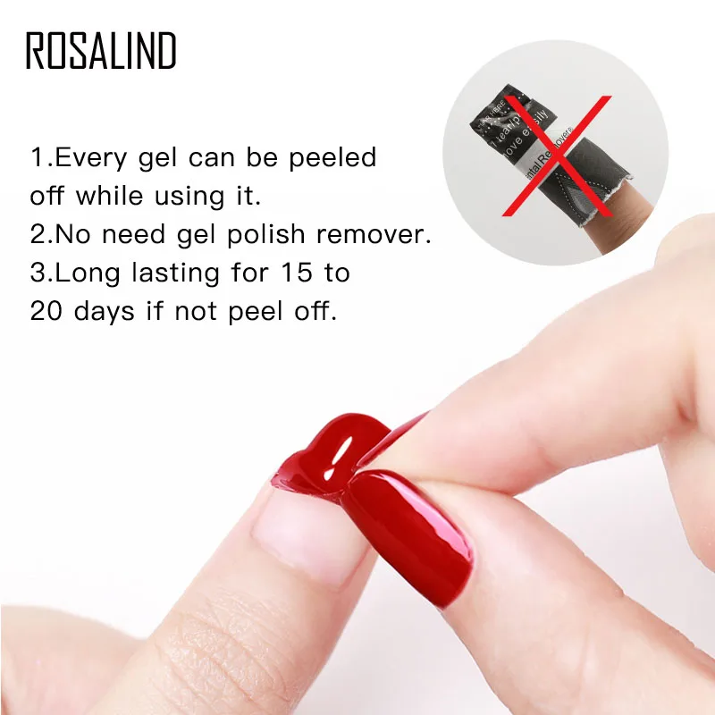 1pc PeeL Off Base Top Coat Gel Nail Polish Set Curing for UV LED Lamp Gel Varnish Long Lasting Nail Art Manicure