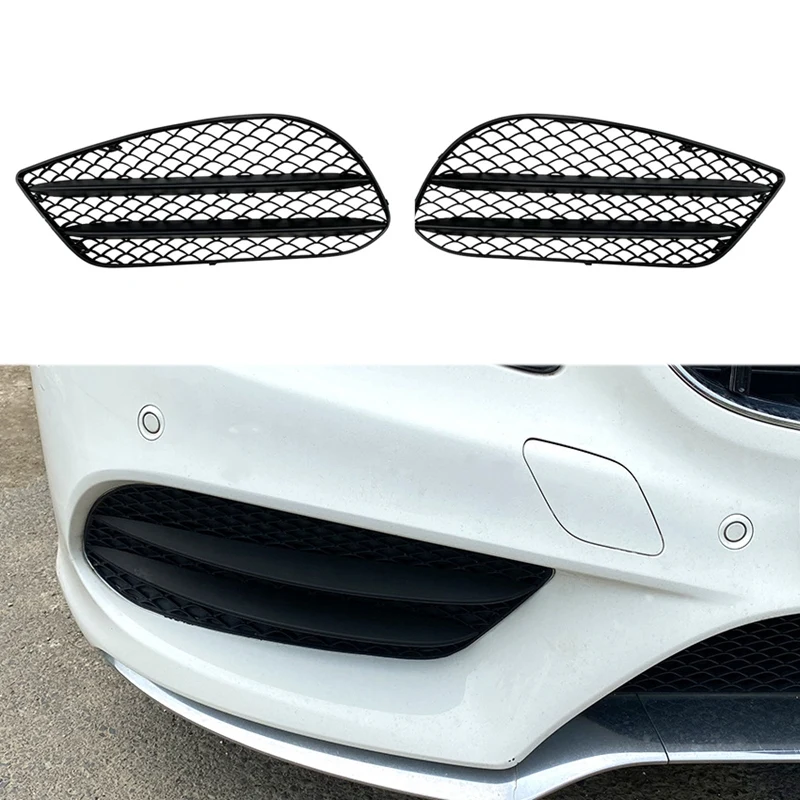 

Car Front Fog Light Grille Cover Trim For Mercedes-Benz E-Class E Coupe AMG C207 A207 2013-2016 Fog Lamp Grill