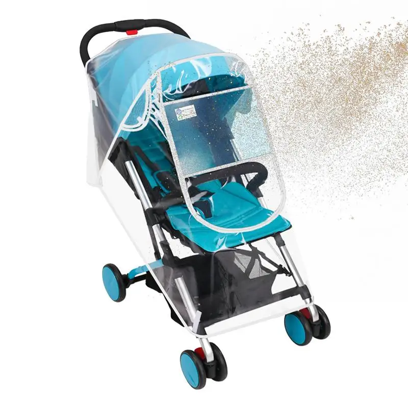 

Stroller Rain Cover Universal Breathable Shade Baby Stroller Rain Cover Waterproof Windproof Rain Cover Stroller Accessories