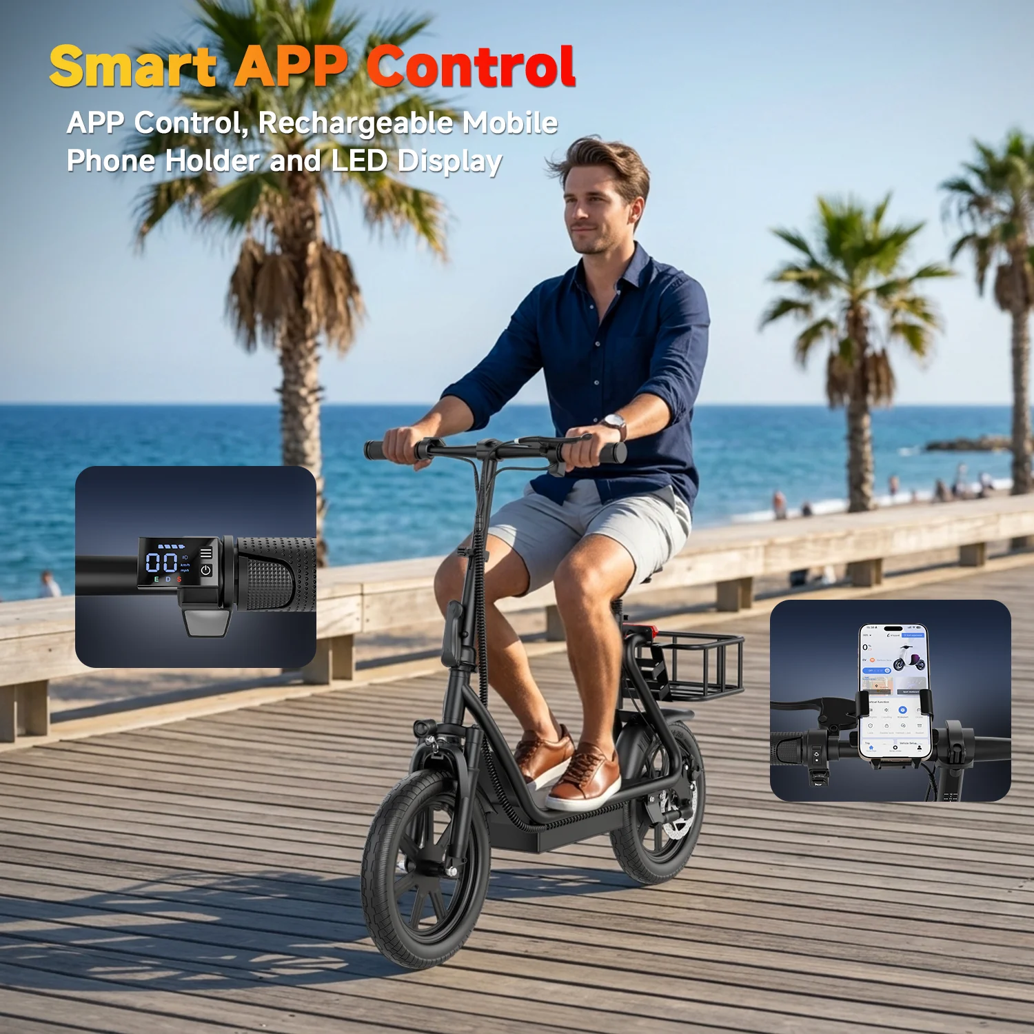 Electric Scooter for Adults, 5