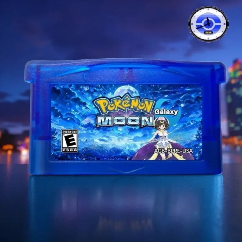 GBA 실시간 시계 게임 카트리지, Sun Sky, Light Platinum, Rowe, RTC Pokemon 영어 게임 카트리지, GBA ROM 수정 버전