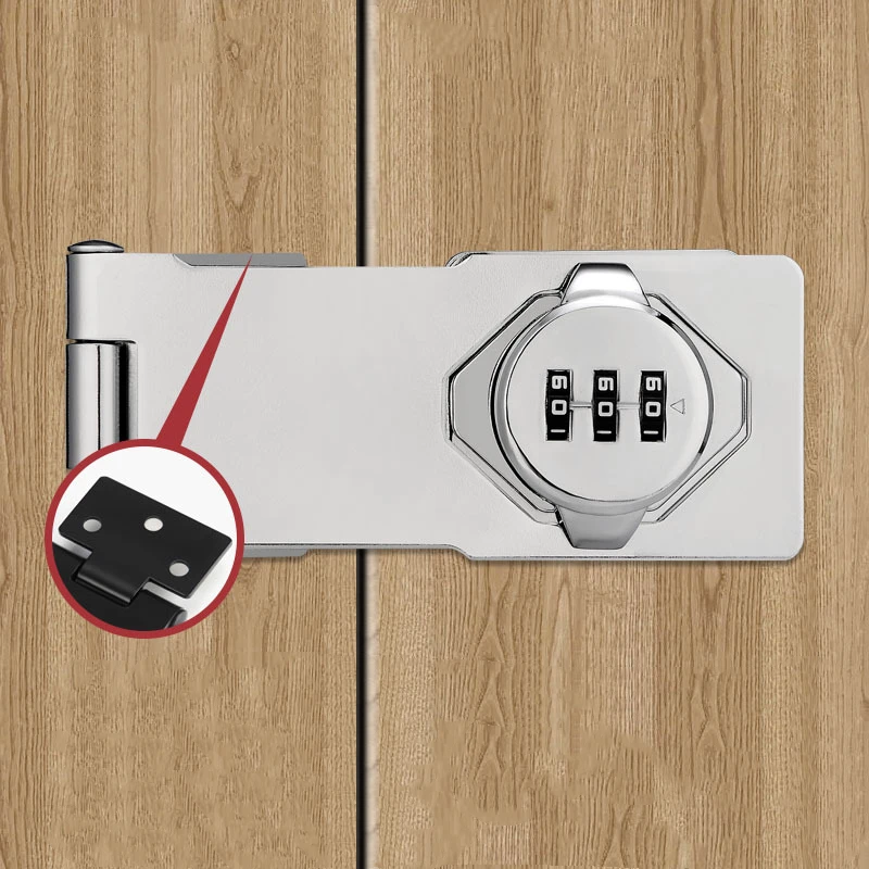 3-Digit Combination Locks Zinc Alloy Password Drawer Locks Mechanical Dial Cabinet Security Cam Lock Easy to Install combination padlock drawer lock