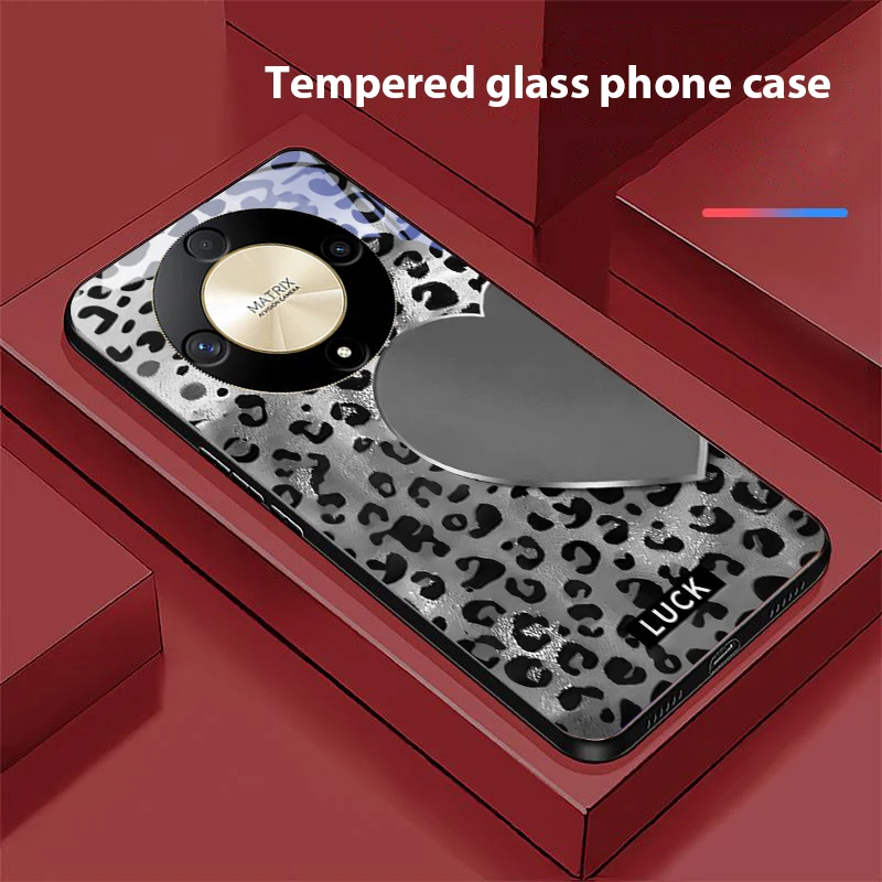 Speckled Love Tempered Glass Phone Case