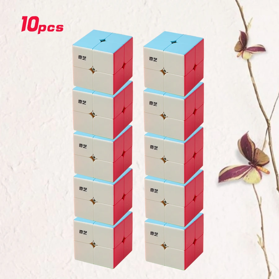 Qiyi Xmdマジックキューブパズルロジックcubo Qdiws 2x2 3x3x3更新されたs2ステッカー無染色の簡単なロジックおもちゃ Aliexpress