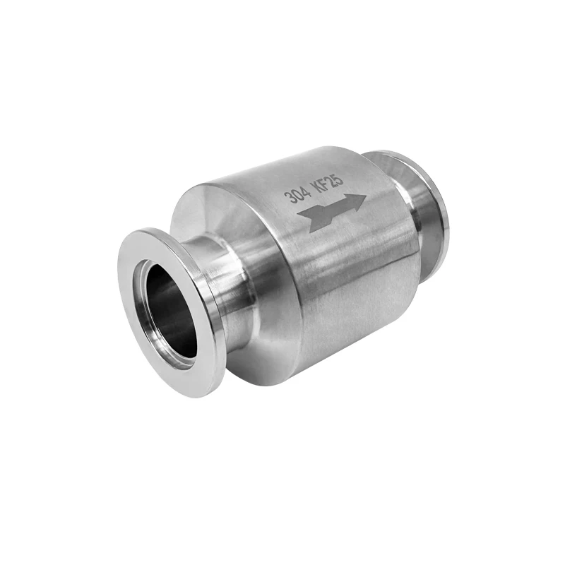 

Honggong KF Vacuum 304 Stainless Steel Quick Release Check Valve KF16 KF25 KF40 KF50