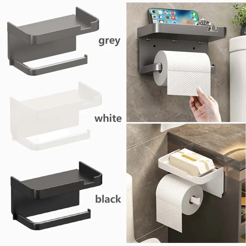 Bathroom toilet tissue box toilet paper suction box perforated wall mounted paper storage rack roll box toilet paper holder,toilet paper rack,toilet roll holder,tissue holder